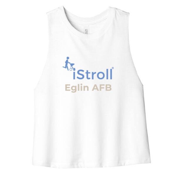 iStroll  - Women's Racerback Cropped Tank Thumbnail